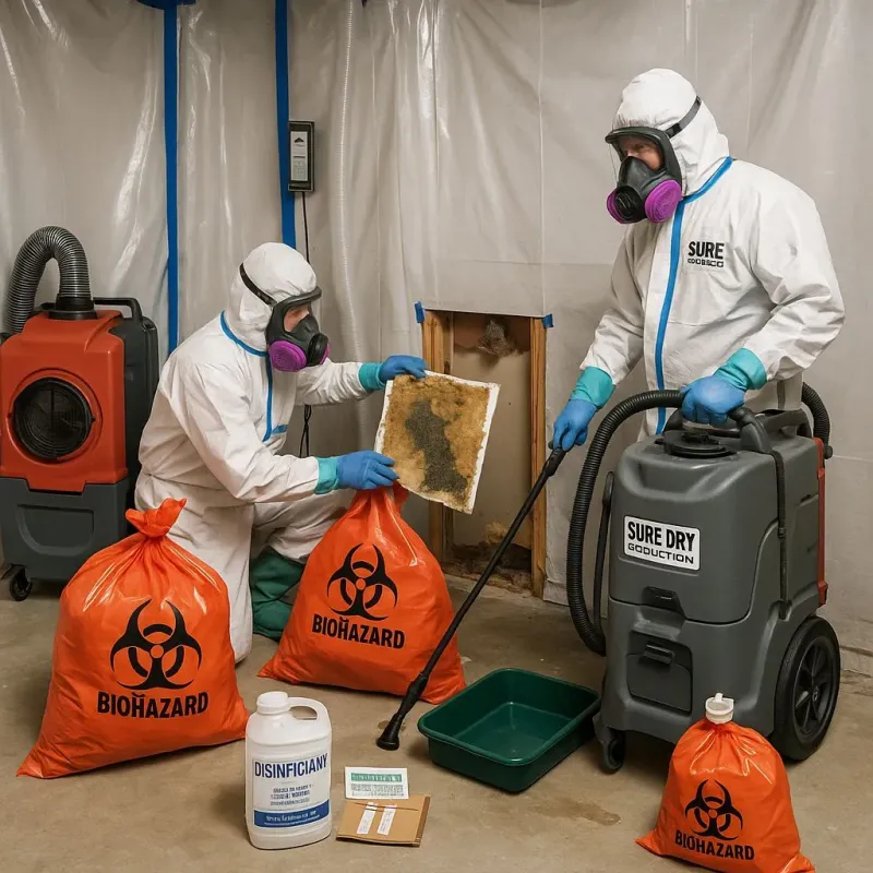 Contaminated Water Handling Protocols process in Enlow, PA